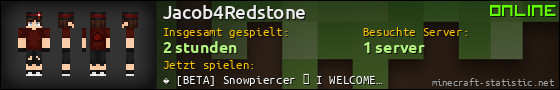 Benutzerleisten 560x90 für Jacob4Redstone