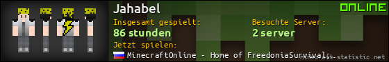 Benutzerleisten 560x90 für Jahabel