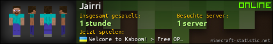 Benutzerleisten 560x90 für Jairri