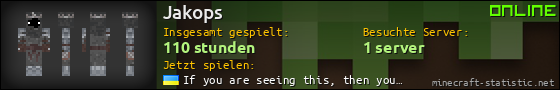 Benutzerleisten 560x90 für Jakops