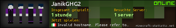 Benutzerleisten 560x90 für JanikGHG2