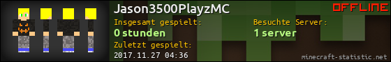 Benutzerleisten 560x90 für Jason3500PlayzMC