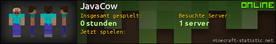 Benutzerleisten 560x90 für JavaCow