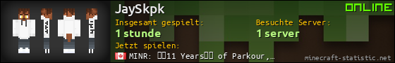 Benutzerleisten 560x90 für JaySkpk