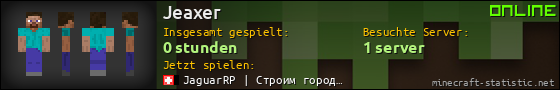 Benutzerleisten 560x90 für Jeaxer
