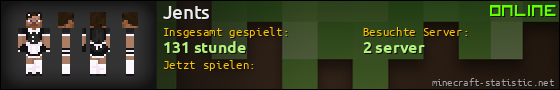 Benutzerleisten 560x90 für Jents