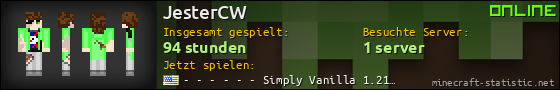 Benutzerleisten 560x90 für JesterCW