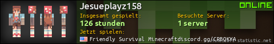 Benutzerleisten 560x90 für Jesueplayz158