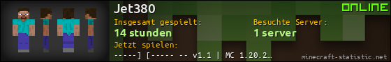 Benutzerleisten 560x90 für Jet380