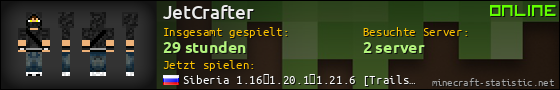 Benutzerleisten 560x90 für JetCrafter