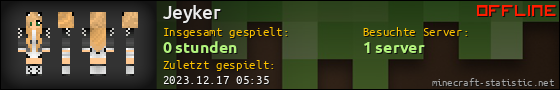 Benutzerleisten 560x90 für Jeyker