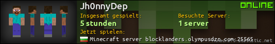 Benutzerleisten 560x90 für Jh0nnyDep