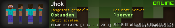 Benutzerleisten 560x90 für Jhok