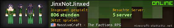 Benutzerleisten 560x90 für JinxNotJinxed