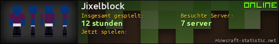 Benutzerleisten 560x90 für Jixelblock