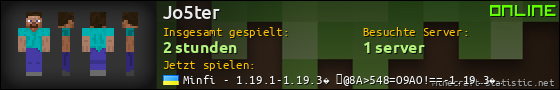 Benutzerleisten 560x90 für Jo5ter