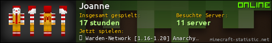 Benutzerleisten 560x90 für Joanne
