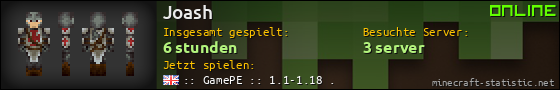Benutzerleisten 560x90 für Joash