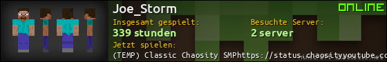 Benutzerleisten 560x90 für Joe_Storm