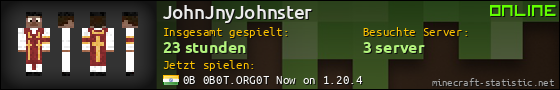 Benutzerleisten 560x90 für JohnJnyJohnster