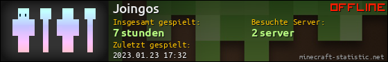 Benutzerleisten 560x90 für Joingos