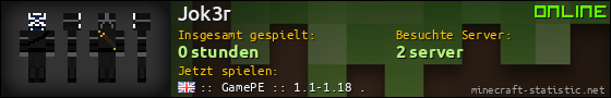 Benutzerleisten 560x90 für Jok3r