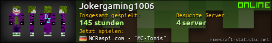 Benutzerleisten 560x90 für Jokergaming1006