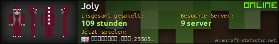 Benutzerleisten 560x90 für Joly