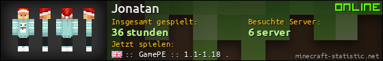 Benutzerleisten 560x90 für Jonatan