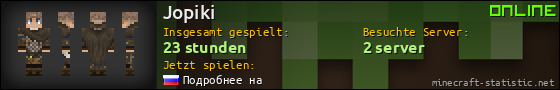 Benutzerleisten 560x90 für Jopiki