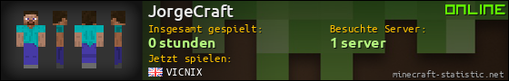 Benutzerleisten 560x90 für JorgeCraft