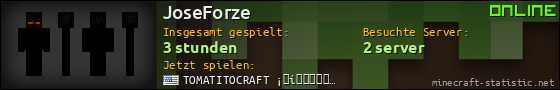 Benutzerleisten 560x90 für JoseForze