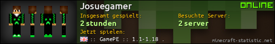 Benutzerleisten 560x90 für Josuegamer