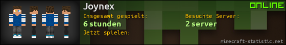Benutzerleisten 560x90 für Joynex