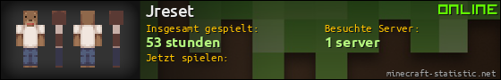 Benutzerleisten 560x90 für Jreset