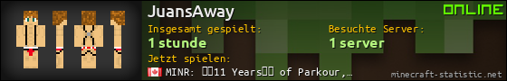Benutzerleisten 560x90 für JuansAway
