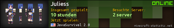 Benutzerleisten 560x90 für Juliess
