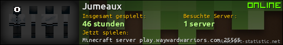 Benutzerleisten 560x90 für Jumeaux