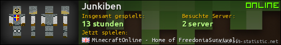 Benutzerleisten 560x90 für Junkiben