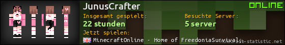 Benutzerleisten 560x90 für JunusCrafter