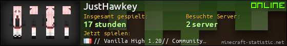 Benutzerleisten 560x90 für JustHawkey