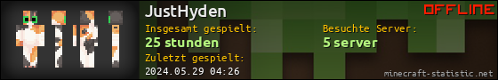 Benutzerleisten 560x90 für JustHyden