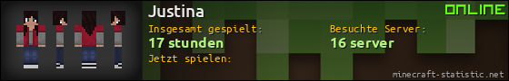 Benutzerleisten 560x90 für Justina