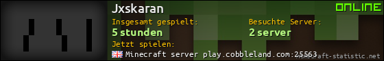 Benutzerleisten 560x90 für Jxskaran