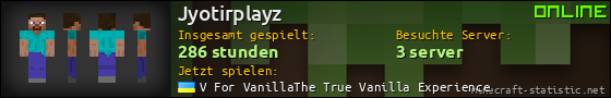 Benutzerleisten 560x90 für Jyotirplayz