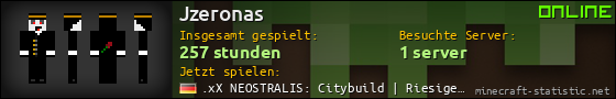Benutzerleisten 560x90 für Jzeronas