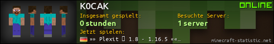 Benutzerleisten 560x90 für K0CAK