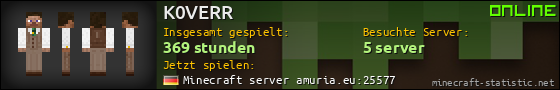 Benutzerleisten 560x90 für K0VERR