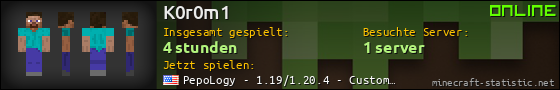 Benutzerleisten 560x90 für K0r0m1