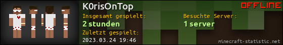 Benutzerleisten 560x90 für K0risOnTop